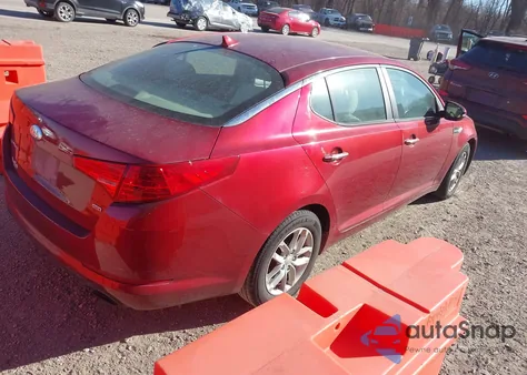 2013 Kia Optima Lx z USA, uszkodzony, nr VIN 5XXGM4A76DG218924